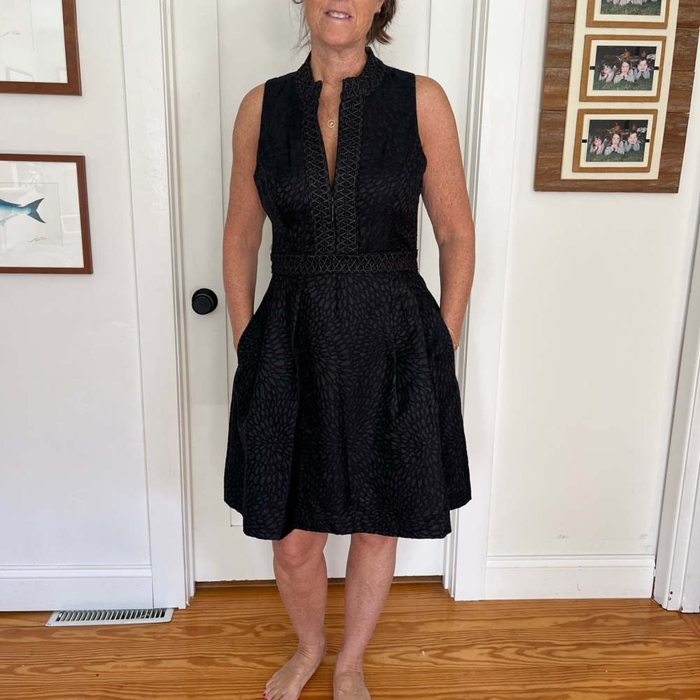 Lily Pulitzer Black Franco Cocktail Dress